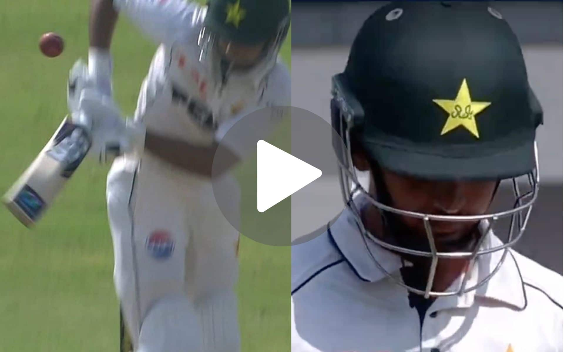 [Watch] Gus Atkinson Exposes Saim Ayub's Technique With A Pacy Delivery In PAK vs ENG 1st Test